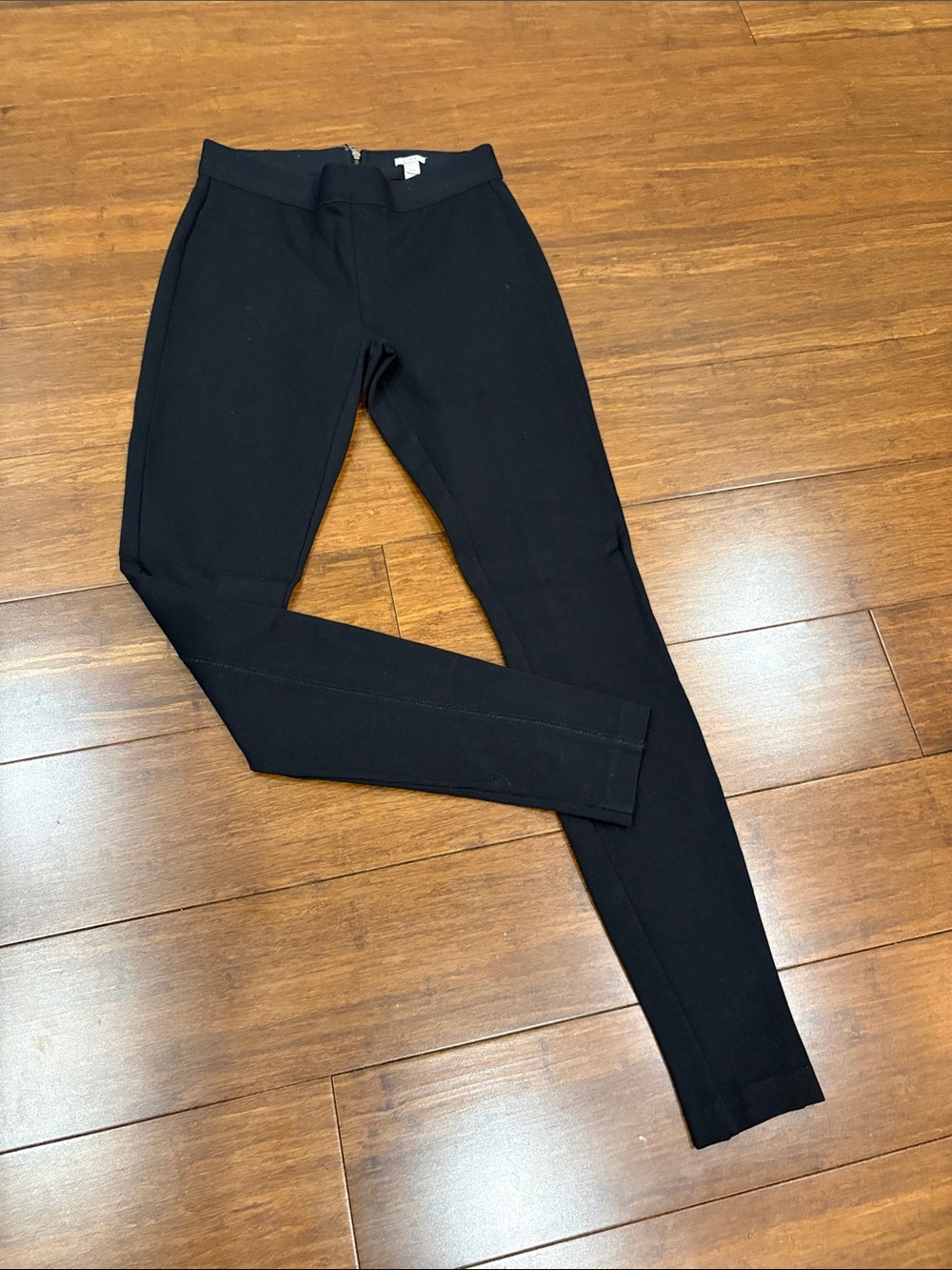 J. Crew Black Stretch Ponte Leggings, 00r